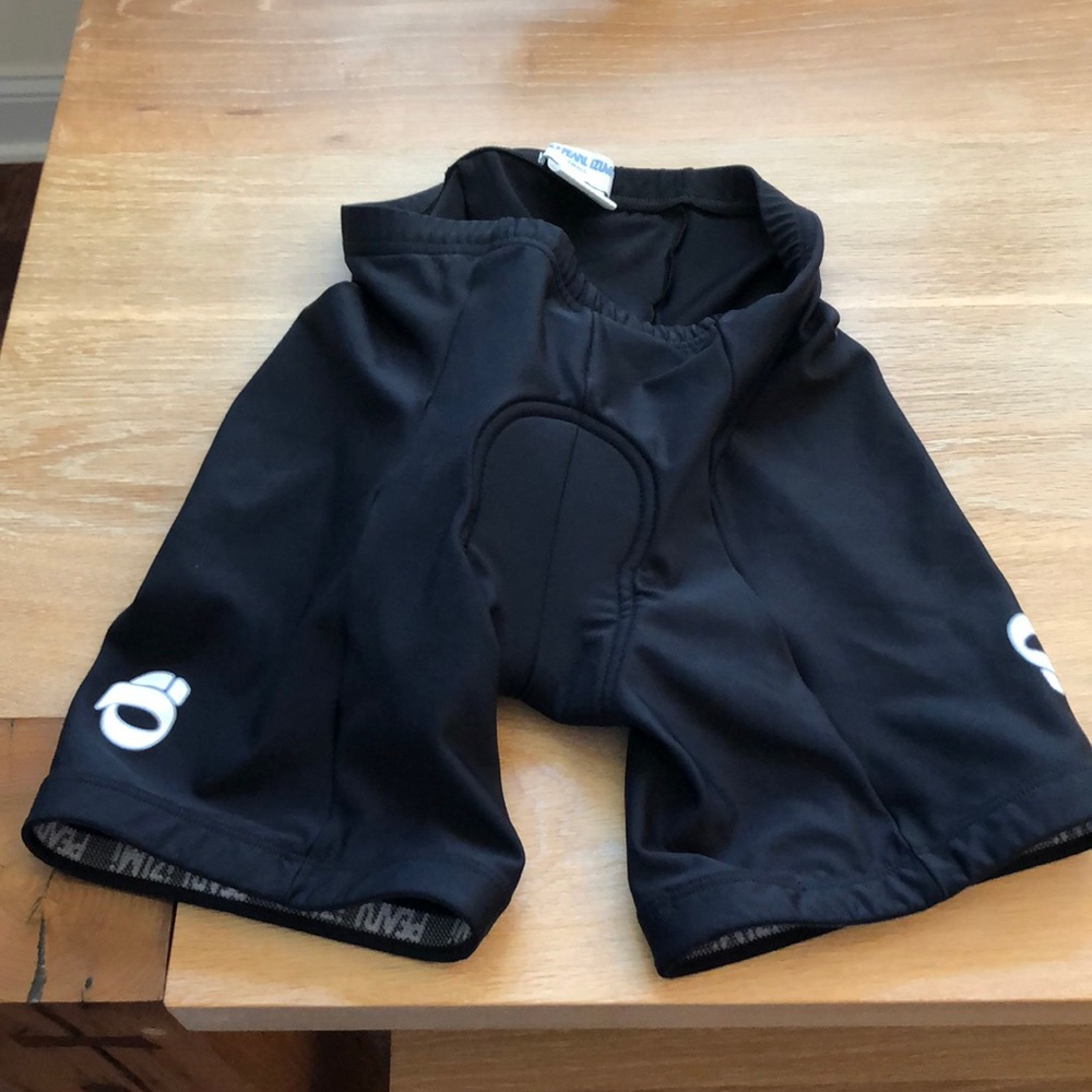 Biking shorts with padded seat